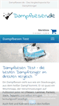 Mobile Screenshot of dampfbesen.de